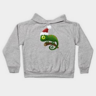 Chameleons Christmas! Kids Hoodie